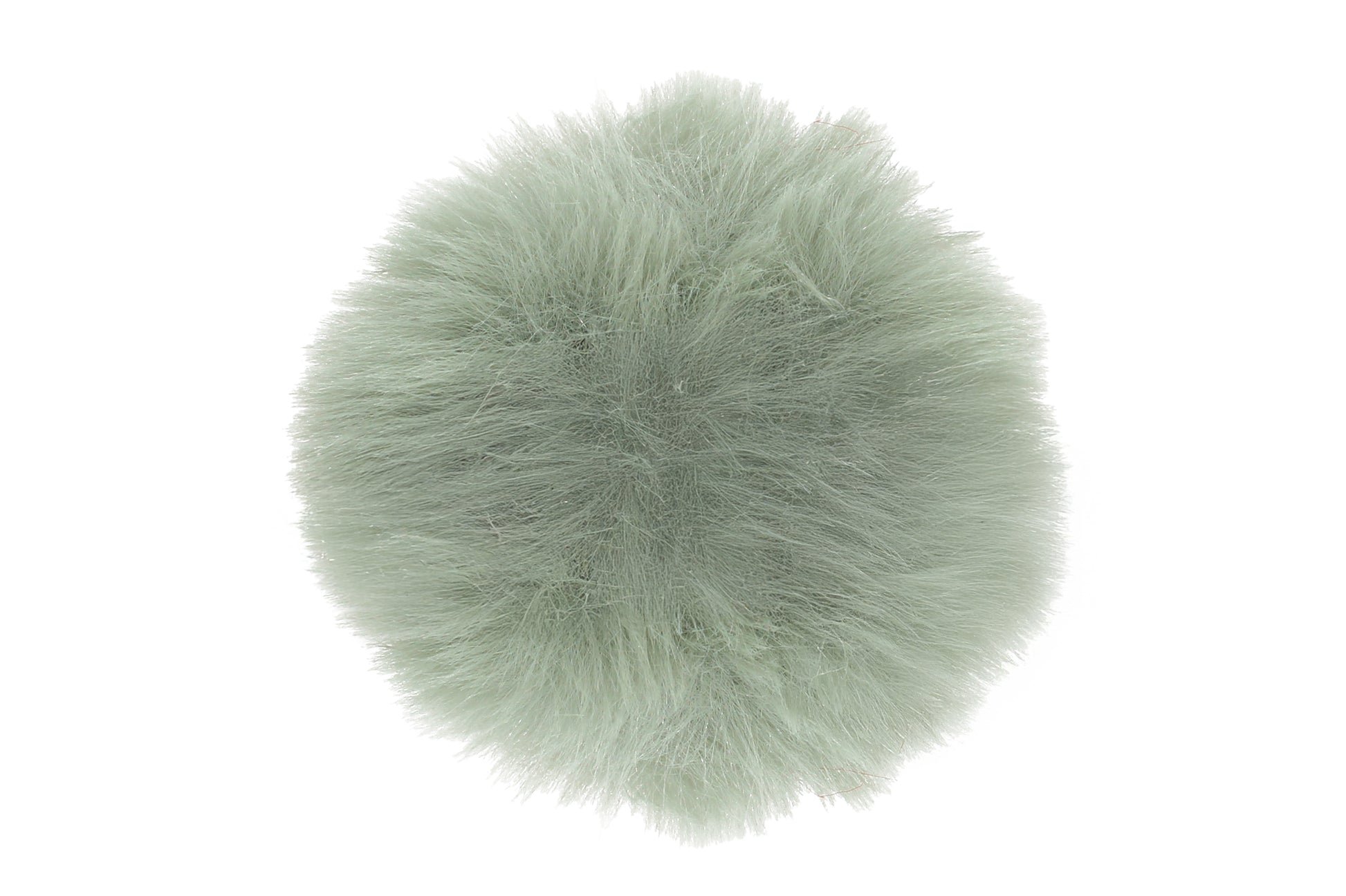 Pompon kaki clair, dans une teinte naturelle et subtile, avec une texture douce et élégante, parfait pour un look moderne et discret.