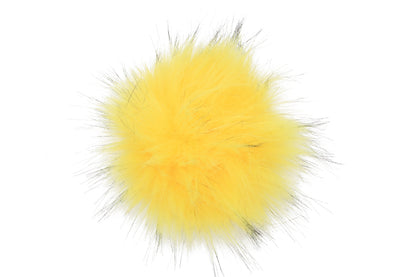 Un pompon éclatant et frais, dans une teinte jaune vif et dynamique, évoquant la vivacité du citron. Ce pompon ajoute une touche de gaieté et de lumière à vos accessoires, parfait pour apporter du pep et de l'énergie à vos créations.