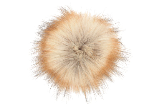 Un pompon aux nuances profondes de brun foncé et de caramel, avec une légère touche de roux, inspiré par la fourrure luxueuse de la martre. Ce pompon apporte une touche de sophistication naturelle et chaleureuse à vos créations.